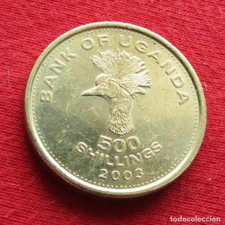Monedas antiguas de &Aacute;frica: Uganda 500 shilling 2003 - Foto 1
