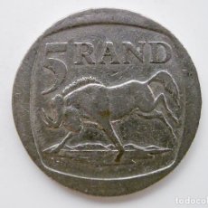 Monedas antiguas de África: MONEDA DE 5 RAND - SUDAFRICA 1995. Lote 214064655