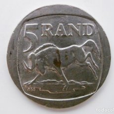 Monedas antiguas de África: MONEDA DE 5 RAND - SUDAFRICA 1995. Lote 214064662