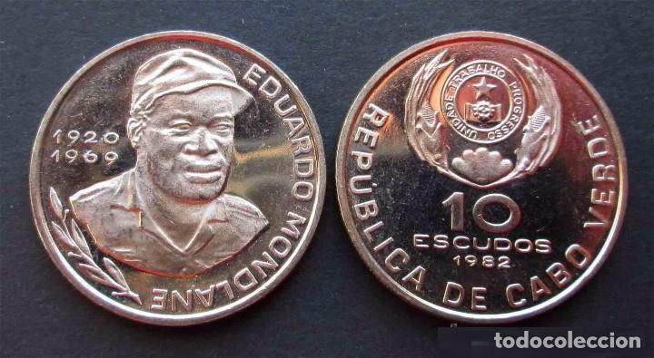 Monedas antiguas de &Aacute;frica: CABO VERDE 10 escudos Eduardo Mondlane 1920 - 1969 S/C