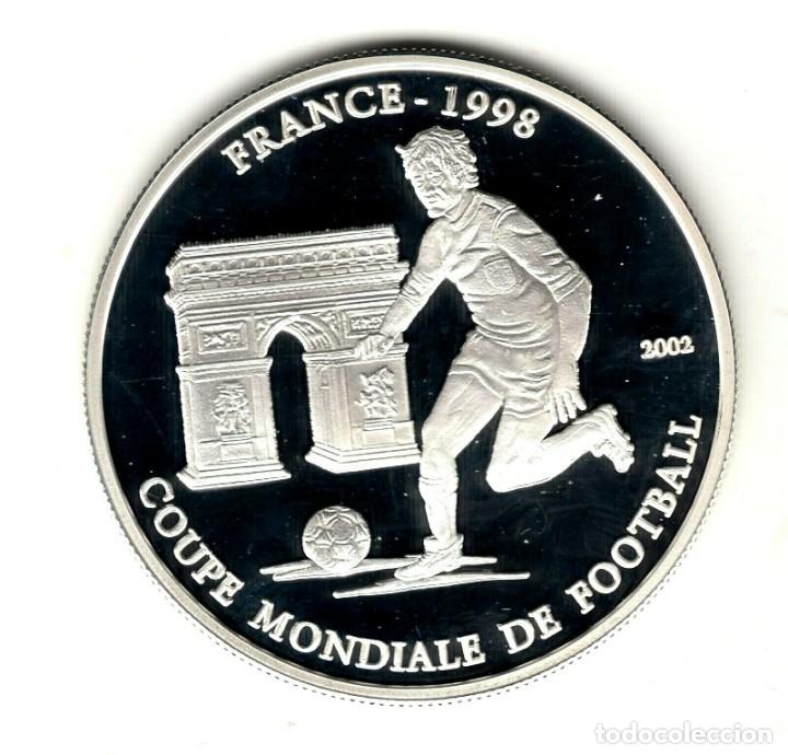 Monedas antiguas de &Aacute;frica: CHAD 1000 FRANCOS 2002 - Foto 1