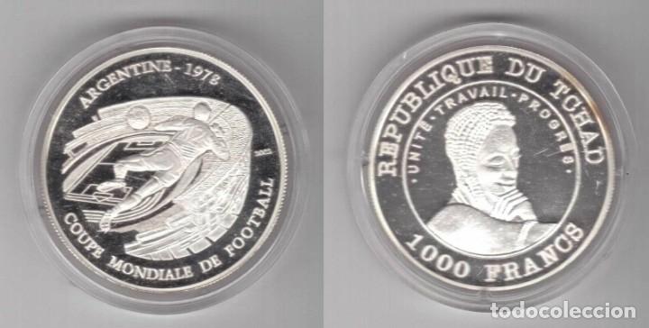 Monedas antiguas de &Aacute;frica: CHAD 1000 FRANCOS 2002 - Foto 1