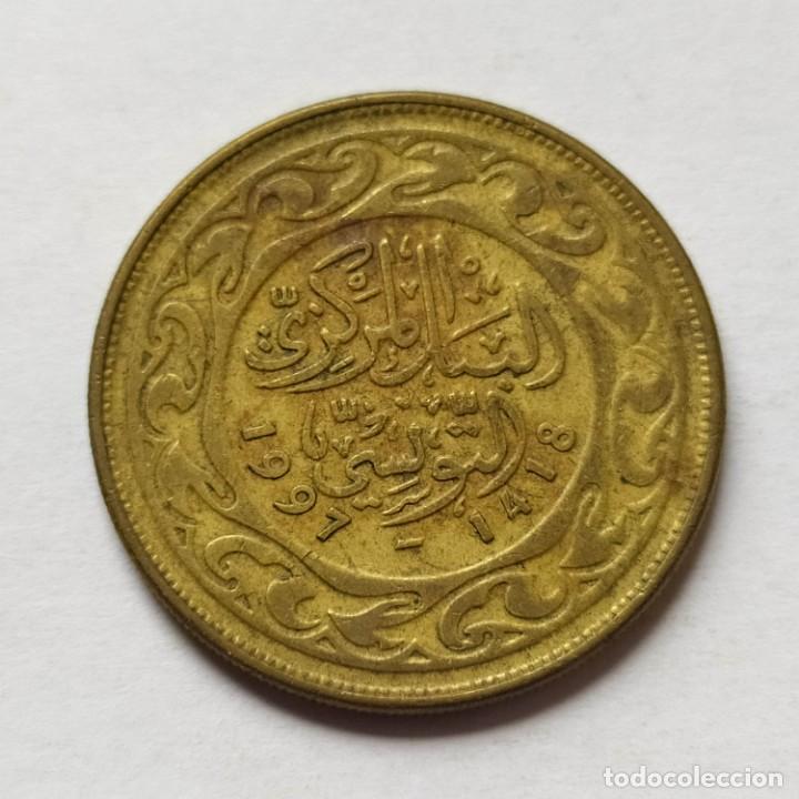 Monedas antiguas de &Aacute;frica: ## Tunez - 100 Millimes 1997 ## - Foto 1