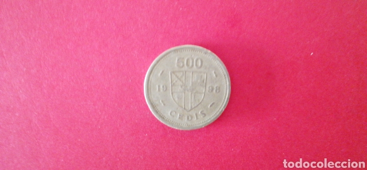 Monedas antiguas de &Aacute;frica: 500 cedis de Ghana 1998 - Foto 1