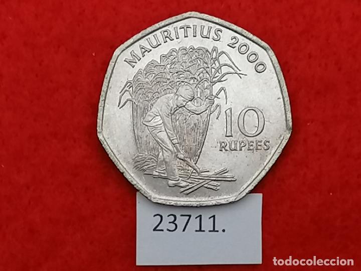 Monedas antiguas de &Aacute;frica: Mauricio 10 rupias 2000 - Foto 1