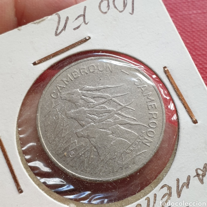 Alte M&uuml;nzen aus Afrika: Camerun 100 francos 1972
