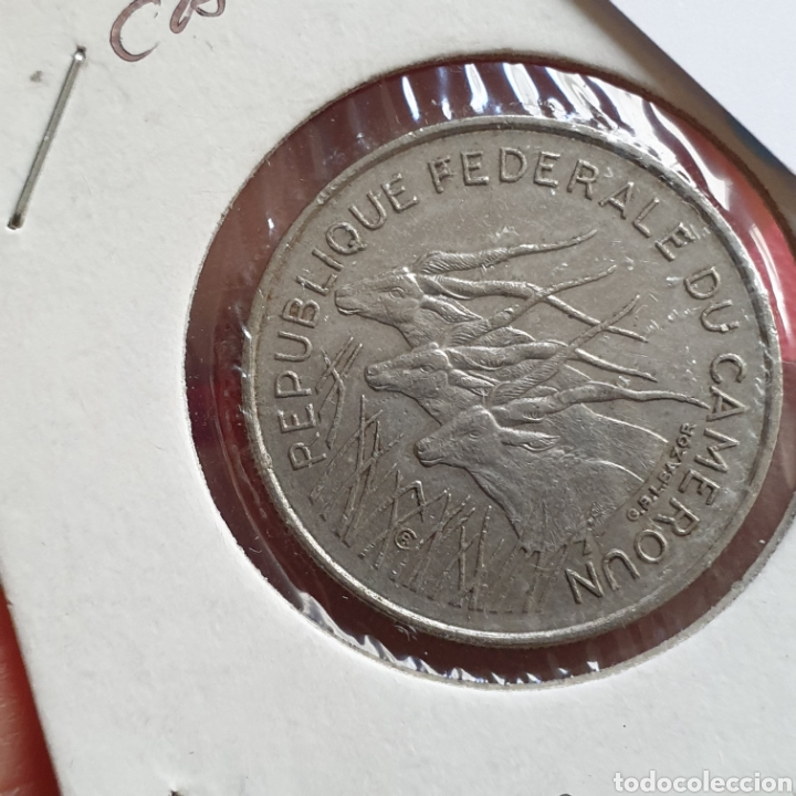 Alte M&uuml;nzen aus Afrika: Camerun 100 francos 1971