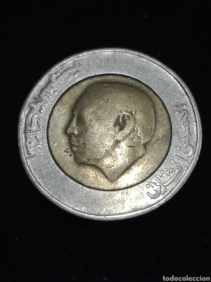 Monedas antiguas de &Aacute;frica: MONEDA MARRUECOS 5 DIRHAM 1987 - Foto 1