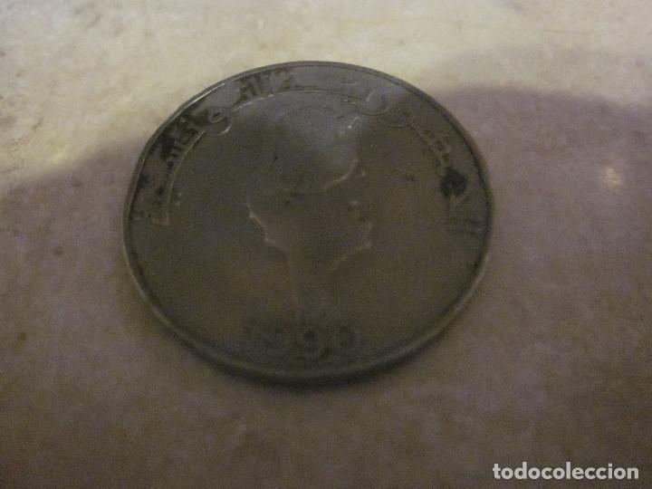 Alte M&uuml;nzen aus Afrika: MONEDA1 DINAR TUNEZ 1990