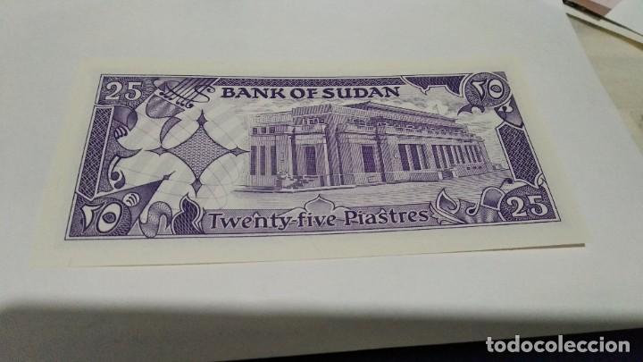 Monedas antiguas de &Aacute;frica: BILLETE :SUDAN 1987, 25 PIASTRES . EN PERFECTO ESTADO SIN CIRCULAR (PLANCHA)