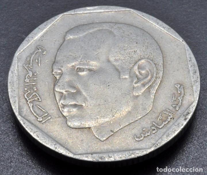 Monedas antiguas de &Aacute;frica: Marruecos, 2 dirham 2002 - Foto 2