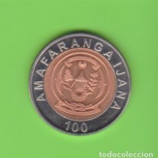 Monedas antiguas de África: MONEDAS EXTRANJERAS - RWANDA - 100 FRANCS 2007 BIMETALICA - KM-32 (SC). Lote 238152395