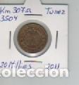 Monedas antiguas de &Aacute;frica: TUNEZ 20 MILLIMS 2011 - Foto 1
