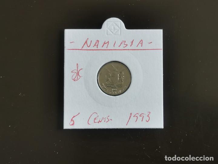 Monedas antiguas de &Aacute;frica: NAMIBIA 5 CENTIMOS 1993 S/C KM=1 - Foto 1