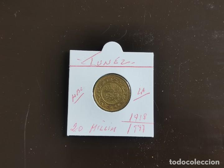 Old Coins of Africa: TUNEZ 20 MILLIM 1997(1418) MBC KM=307