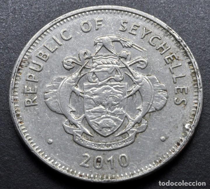 Monedas antiguas de &Aacute;frica: Seychelles, 1 rupia 2010 - Foto 2