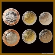 Monedas antiguas de África: NIGERIA SET 3 PCS 50 KOMBO 1 Y 2 NAIRA 2006 LOTE 2 S/C. Lote 250266465
