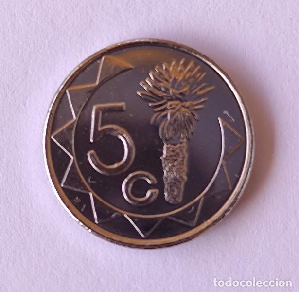 Monedas antiguas de &Aacute;frica: 5 CENTAVOS NAMIBIA 2015 - Foto 1