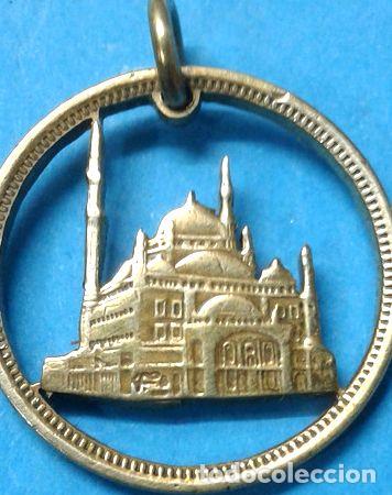 Monedas antiguas de &Aacute;frica: moneda de egipto calada a mano b 48 - Foto 1
