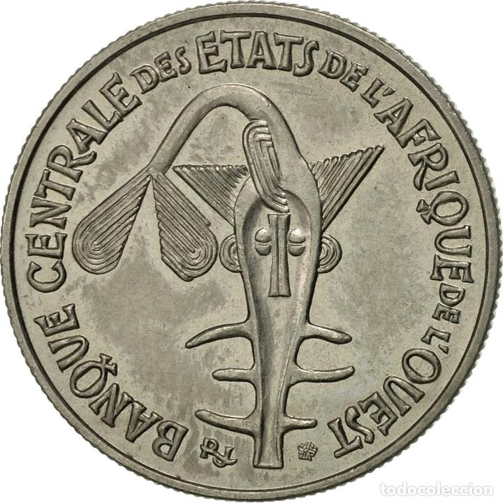Monete antiche di Africa: [#419298] Moneda, Estados del &Aacute;frica Occidental, 50 Francs, 1972, Paris, MBC+, Cobre -