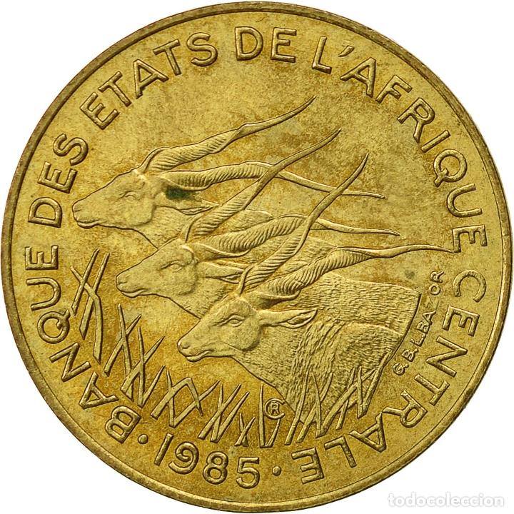 Monete antiche di Africa: [#428593] Moneda, Estados del &Aacute;frica central, 10 Francs, 1985, Paris, MBC+, Aluminio -