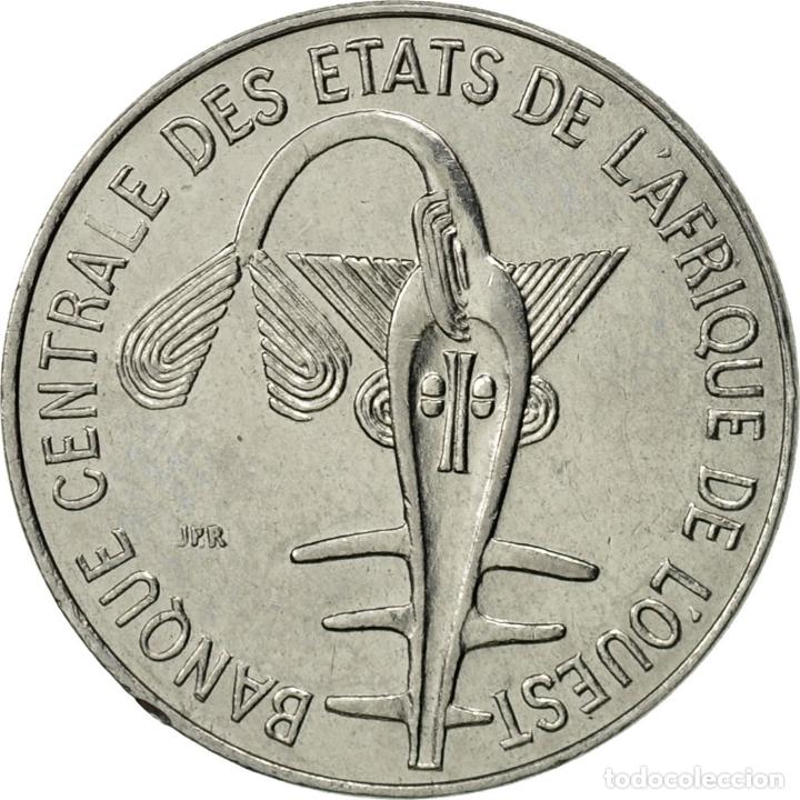 Old Coins of Africa: [#467631] Moneda, Estados del &Aacute;frica Occidental, Franc, 1977, Paris, EBC, Acero, KM:8