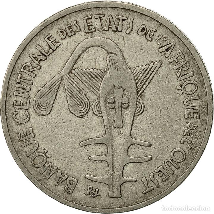 Monete antiche di Africa: [#522538] Estados del &Aacute;frica Occidental, 100 Francs, 1968, BC+, N&iacute;quel, KM:4