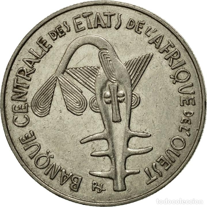 Monete antiche di Africa: [#542264] Moneda, Estados del &Aacute;frica Occidental, 100 Francs, 1989, Paris, MBC, N&iacute;quel