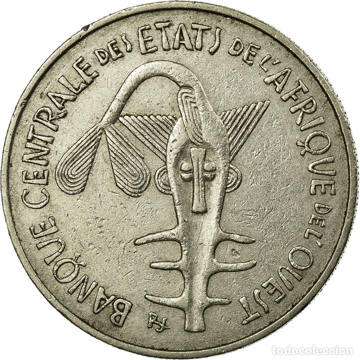 Moedas antigas de &Aacute;frica: [#722709] Moneda, Estados del &Aacute;frica Occidental, 100 Francs, 1970, Paris, MBC, N&iacute;quel