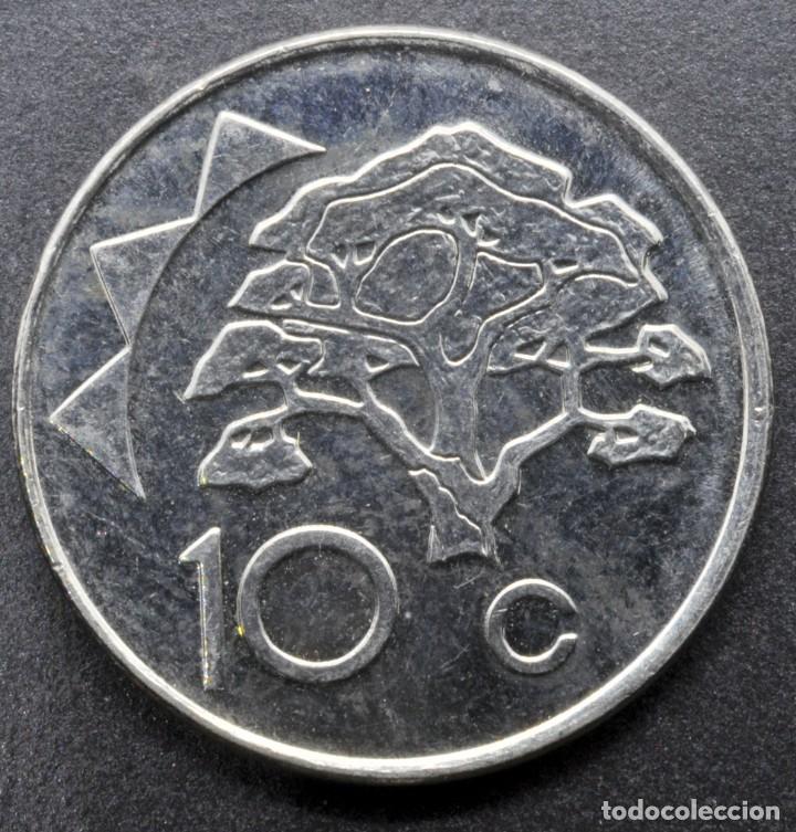 Monedas antiguas de &Aacute;frica: Namibia, 10 centavos 2012 - Foto 2