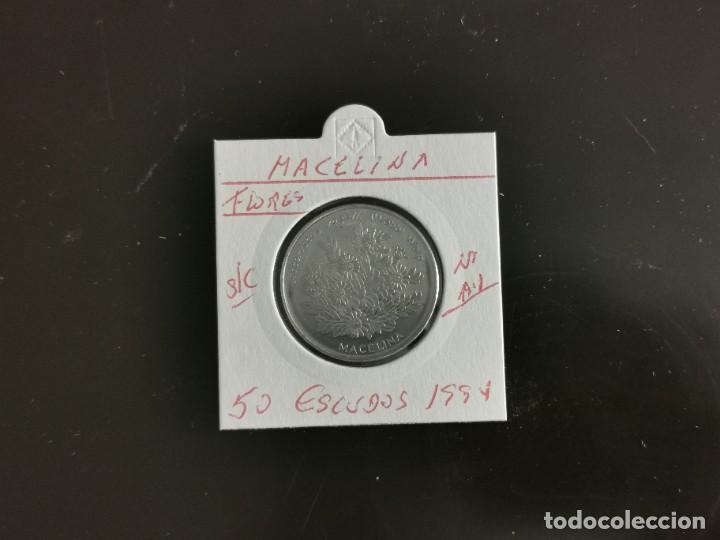 Monete antiche di Africa: CABO VERDE 50 ESCUDOS 1994 S/C KM=44(MACELINA-FLOR)