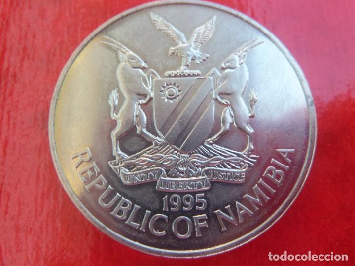 Monedas antiguas de &Aacute;frica: NAMIBIA. 10 $ 1995 NIQUEL EBC - Foto 1