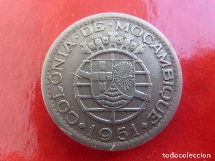 Moedas antigas de &Aacute;frica: MOZAMBIQUE PORTUGUES 50 TVOS. 1951 NIQUEL