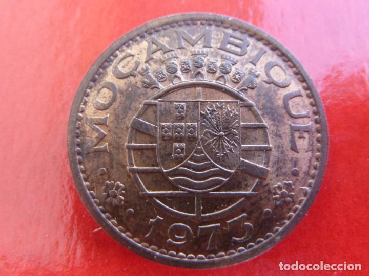 Moedas antigas de &Aacute;frica: MOZAMBIQUE PORTUGUES 1 ESCUDO. 1973 COBRE S/C