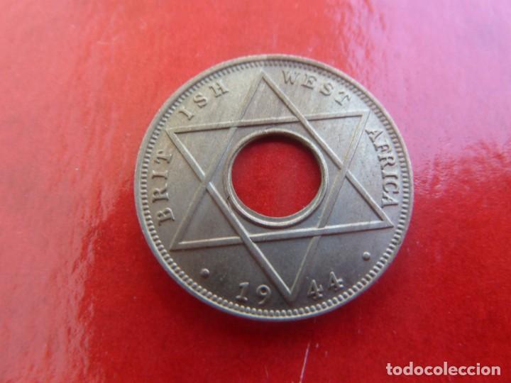 Old Coins of Africa: BRITISH WEST FRICA 1/10 PENNY 1944 NIQUEL S/C