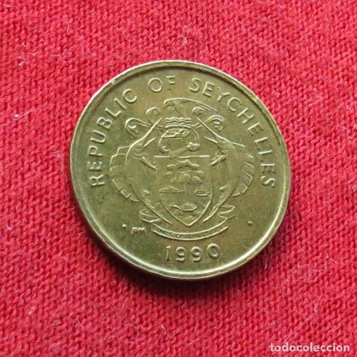 Monedas antiguas de &Aacute;frica: Seychelles Seicheles 1 cent 1990 - Foto 2