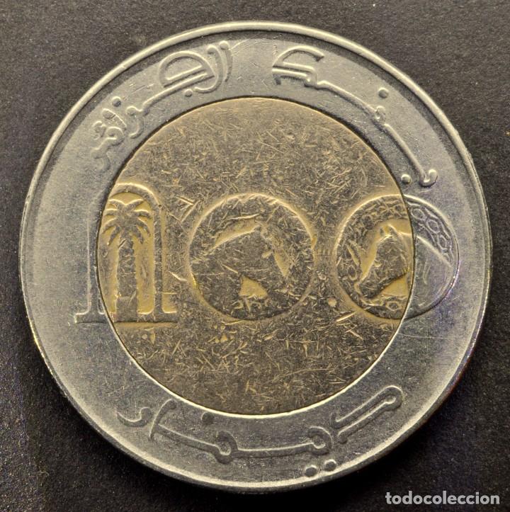 Monedas antiguas de &Aacute;frica: Argelia, 100 dinares 2007 - Foto 2