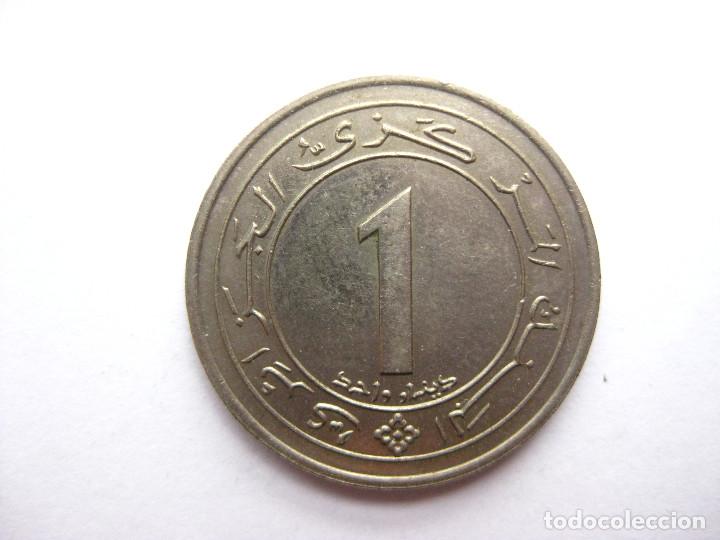 Monedas antiguas de &Aacute;frica: MONEDA ARGELIA 1 DINAR 1987 - Foto 2