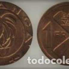 Monedas antiguas de África: 1 FRANCO -ESTADO DE KATANGA- 1961 (EL PAIS DURO 3 AÑOS) CONSERVACIÓN EBC-SC. Lote 376023819