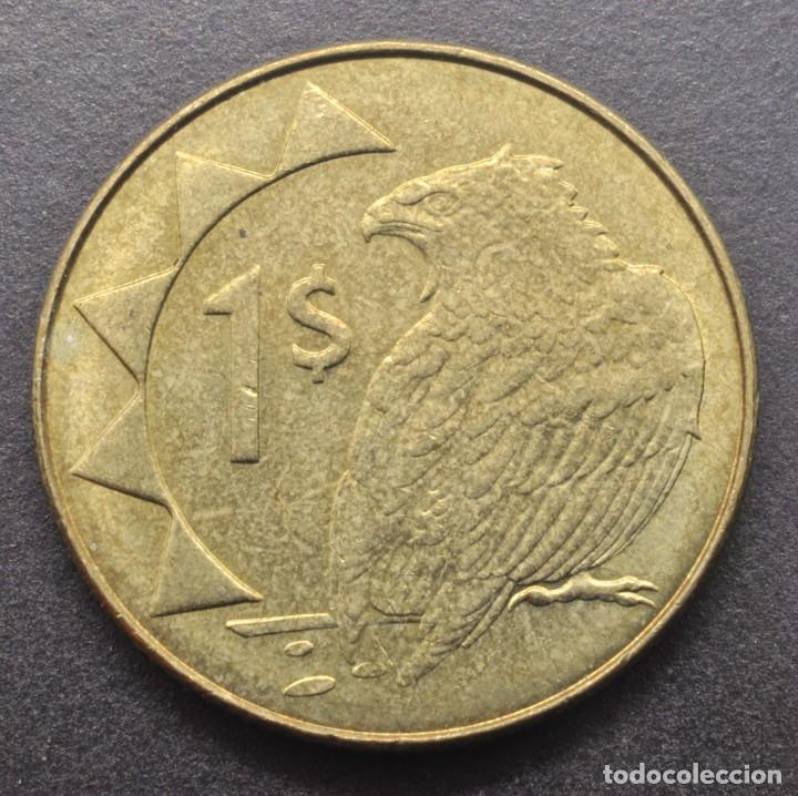 Monedas antiguas de &Aacute;frica: Namibia, 1 d&oacute;lar 2010 - Foto 2