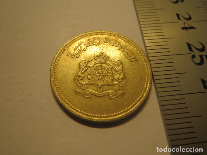 Monedas antiguas de &Aacute;frica: MONEDA 20 CENTIMOS DE DIRHAM 1974 1394 CENTIMES (1) - Foto 2