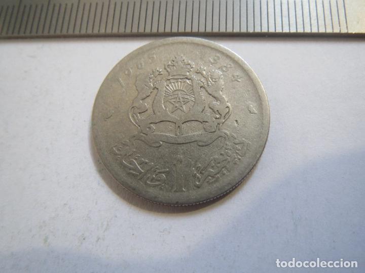 Monedas antiguas de &Aacute;frica: MONEDA DE 1 DIRHAM 1965 1384 (1) - Foto 1