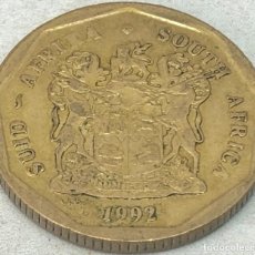 Monedas antiguas de África: MONEDA 1992. 50 CÉNTIMOS. REPÚBLICA DE SUDÁFRICA. KM 137. MBC.. Lote 299801813