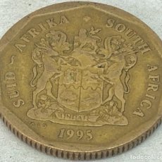 Monedas antiguas de África: MONEDA 1995. 50 CÉNTIMOS. REPÚBLICA DE SUDÁFRICA. KM 137. MBC.. Lote 299802273