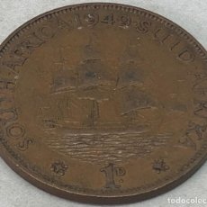 Monedas antiguas de África: MONEDA 1949. 1 PENNY. REY JORGE VI. SUDÁFRICA. KM 25. MBC. Lote 300305343