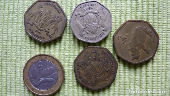 Monedas antiguas de &Aacute;frica: Lote monedas de Bostwana - Foto 2
