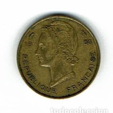 Monedas antiguas de África: 5 F 1956 AFRIQUE OCCIDENTAL FRANCAISE. Lote 310560548