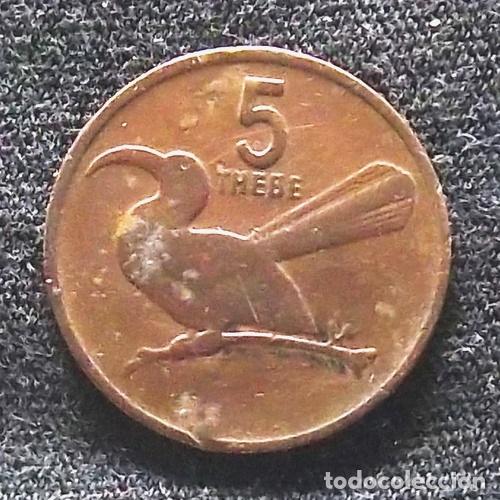 Old Coins of Africa: botsuana 5 thebe 1988 bueno km 4