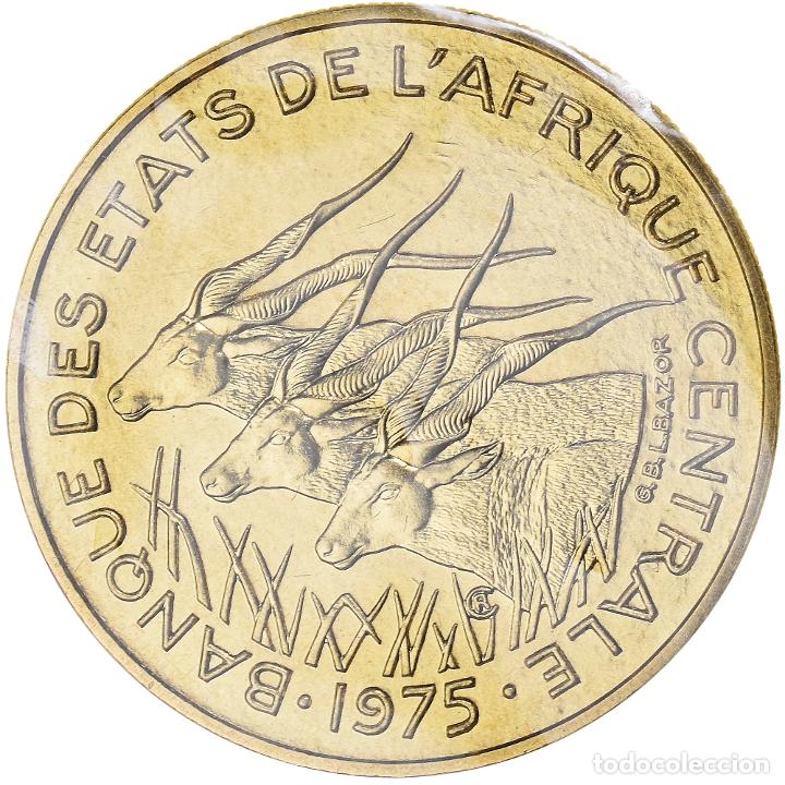 Moedas antigas de &Aacute;frica: [#185024] Moneda, Estados del &Aacute;frica central, 25 Francs, 1975, Paris, ESSAI, FDC