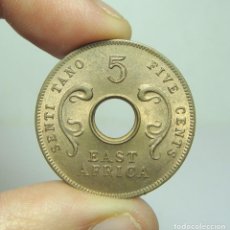Monedas antiguas de África: 5 CÉNTIMOS. ÁFRICA DEL ESTE. 1964. SC. Lote 330991563